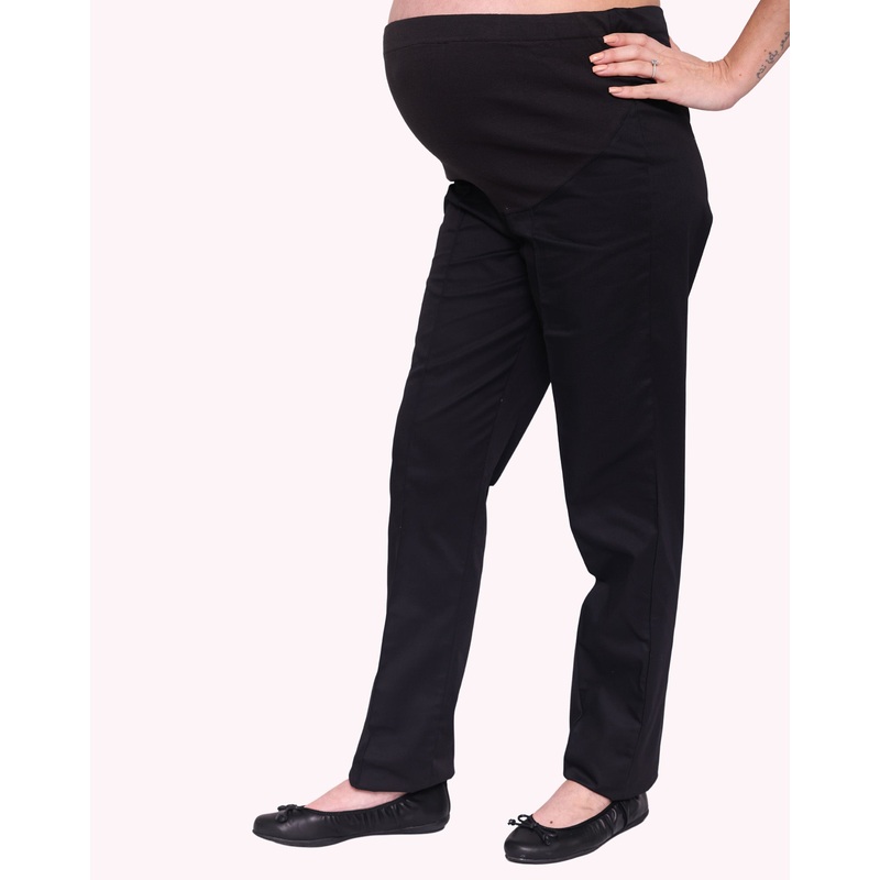 Ladies Maternity Trousers with Elastic Waistband