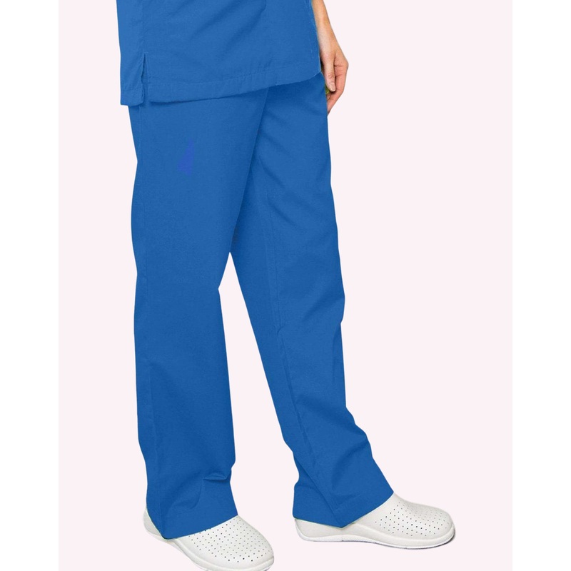 Mawson Cornflower Blue Unisex Drawstring Scrub Trousers