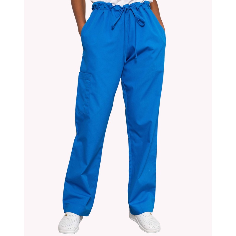 Newbury Unisex Drawstring Scrub Trousers – Royal Blue