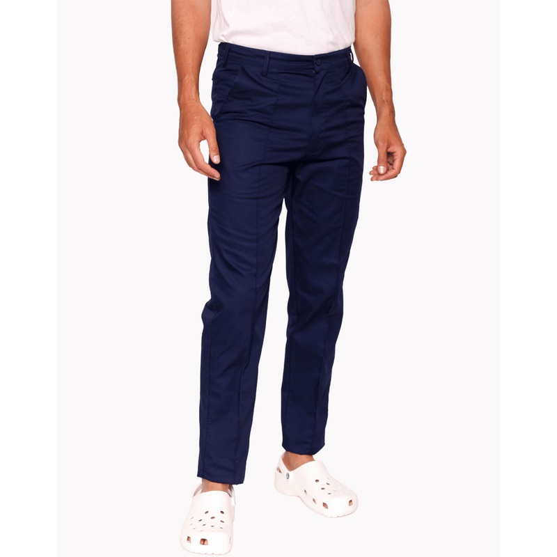York Men’s Navy Healthcare Trousers