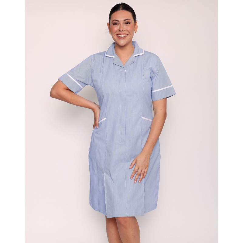 Hartford Classic Healthcare Dress – Blue / White Stripe