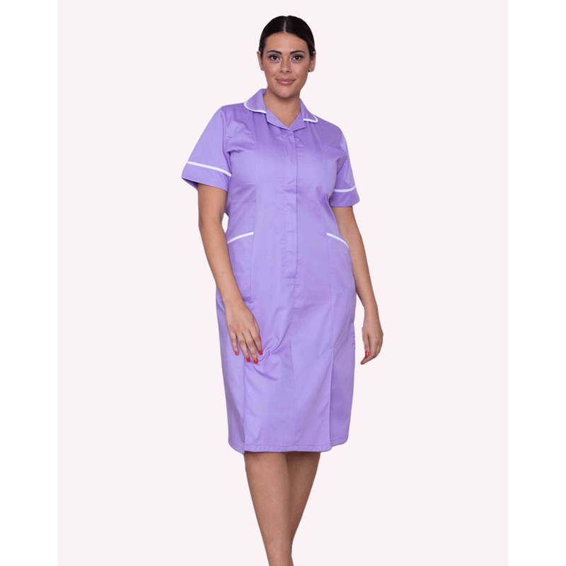 Hartford Classic Healthcare Dress – Lilac / White