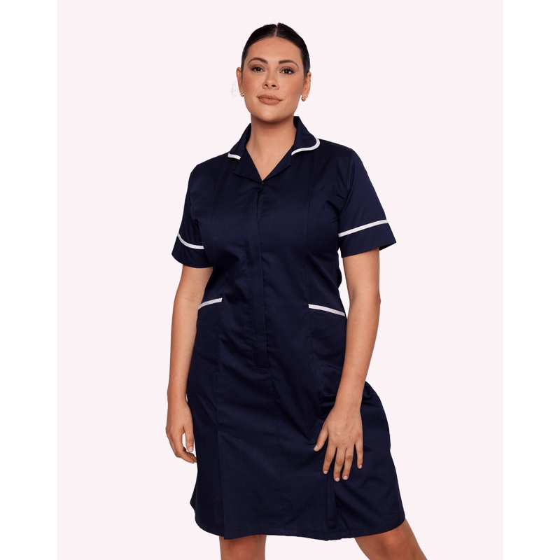 Hartford Classic Healthcare Dress – Navy / White