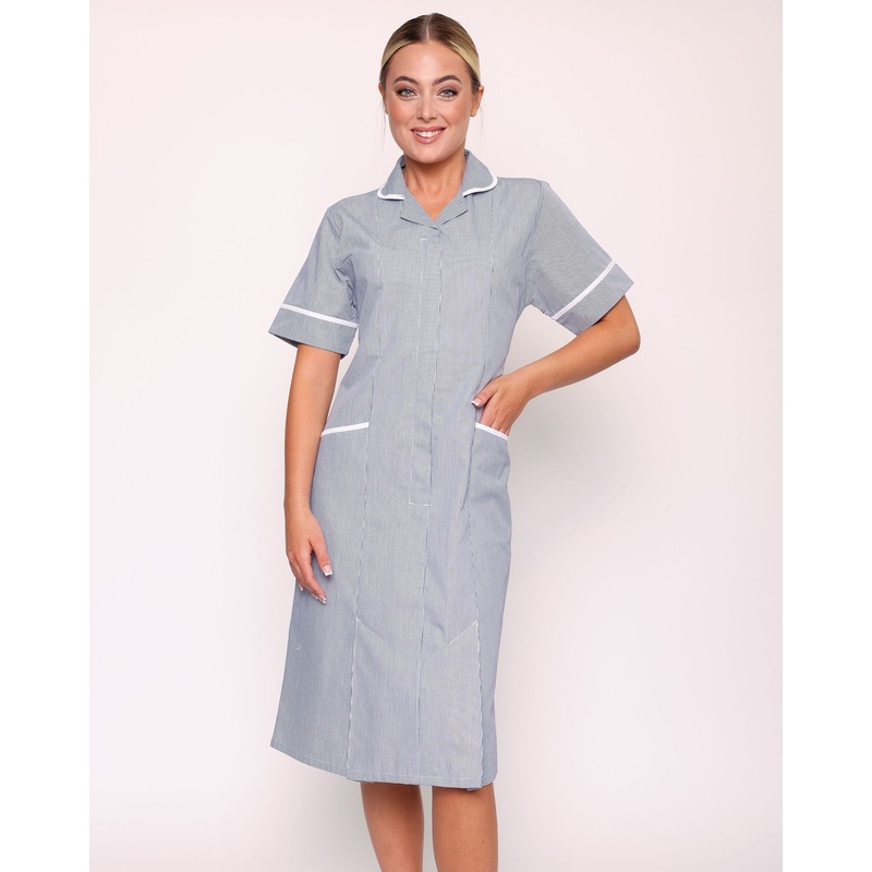 Hartford Classic Healthcare Dress – Navy / White Stripe