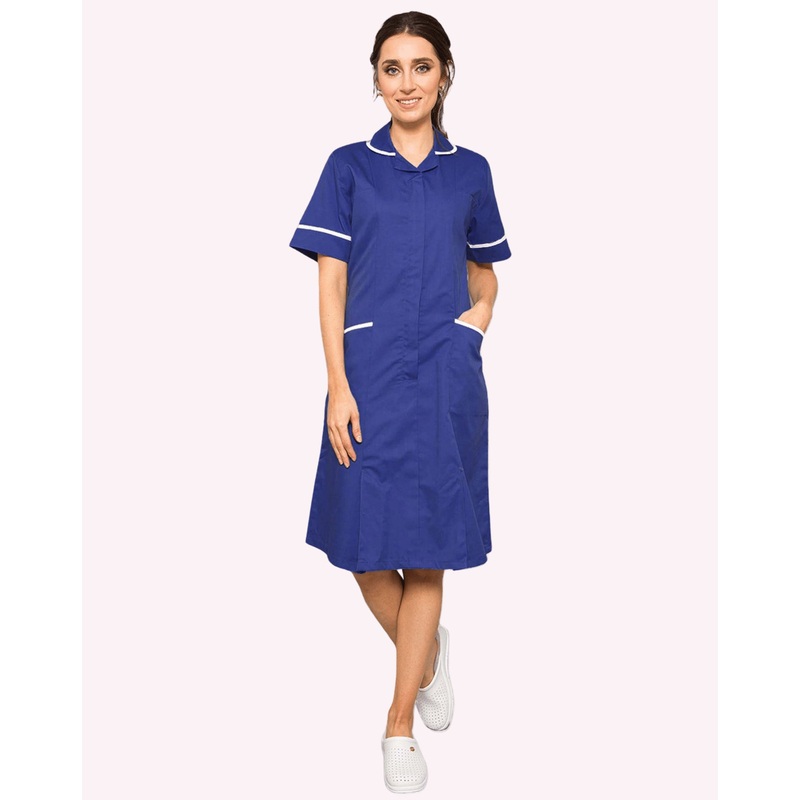 Hartford Classic Healthcare Dress – Royal Blue / White