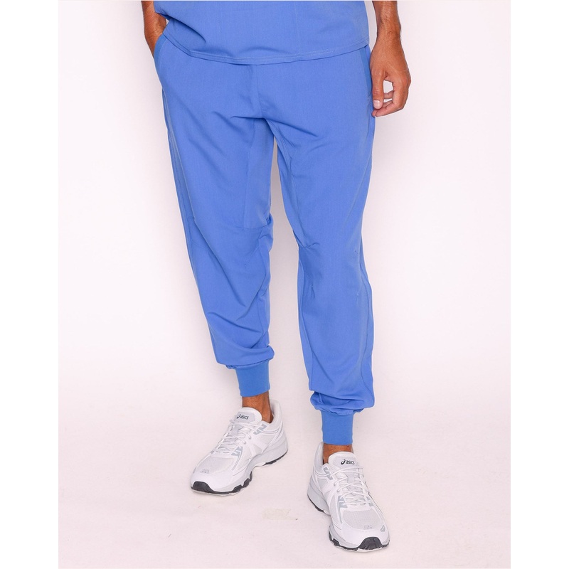 Maxwell Scrub Joggers – Ciel Blue