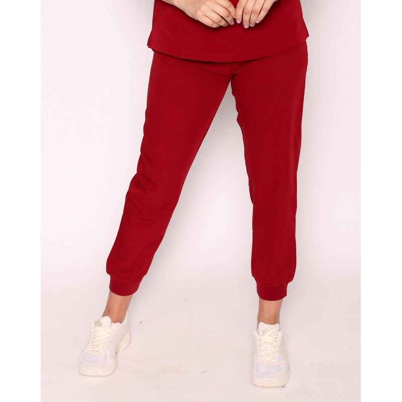 Neo Scrub Joggers – Burgundy