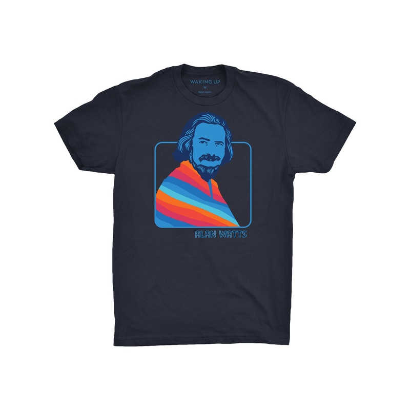 Alan Watts T-Shirt – Navy