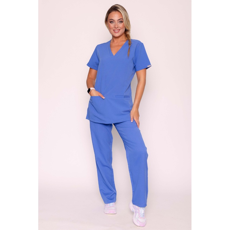 Ari & Arlo Simki Scrub Set – Ciel Blue
