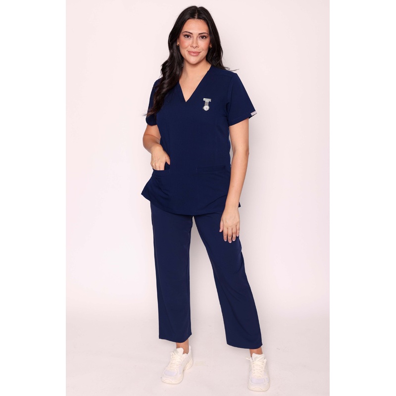 Ari & Arlo Simki Scrub Set – Navy