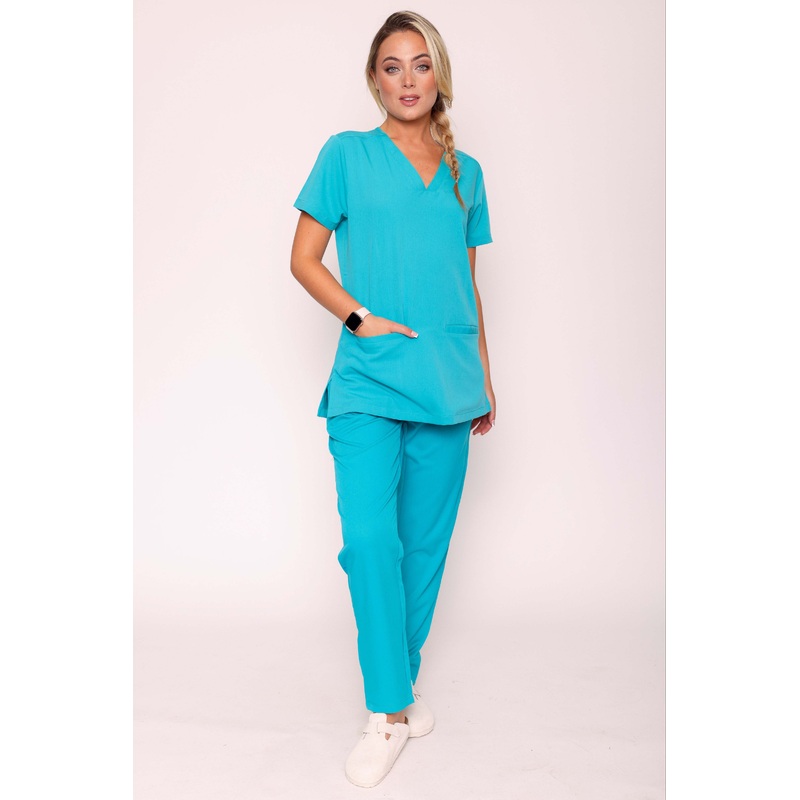 Ari & Arlo Simki Scrub Set – Teal
