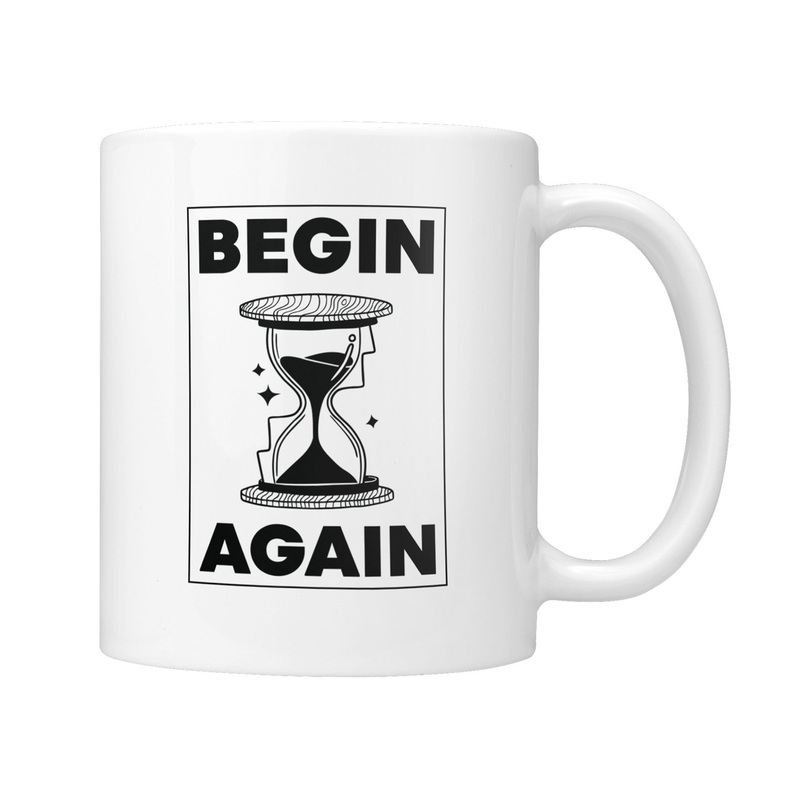 Begin Again Mug