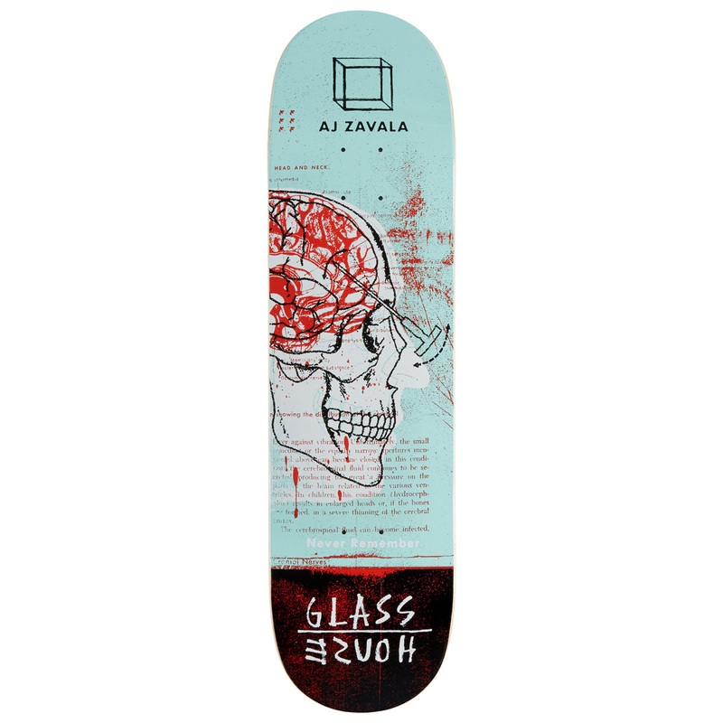 Glass House Zavala Lobotomy Skateboard Deck – 8.25