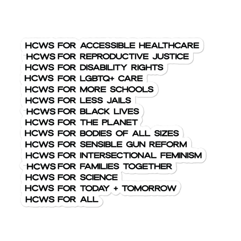 HCWs for… — Bubble-free stickers