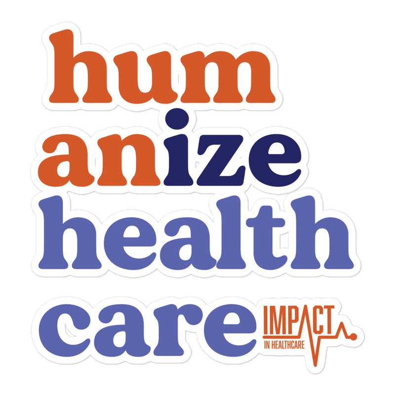 Humanize Healthcare  Bubble-free stickers