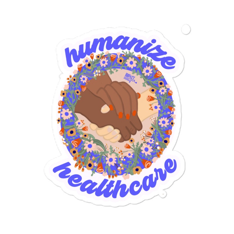 Humanizing Hands  Bubble-free stickers