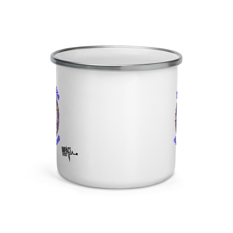 Humanizing Hands — Enamel Mug