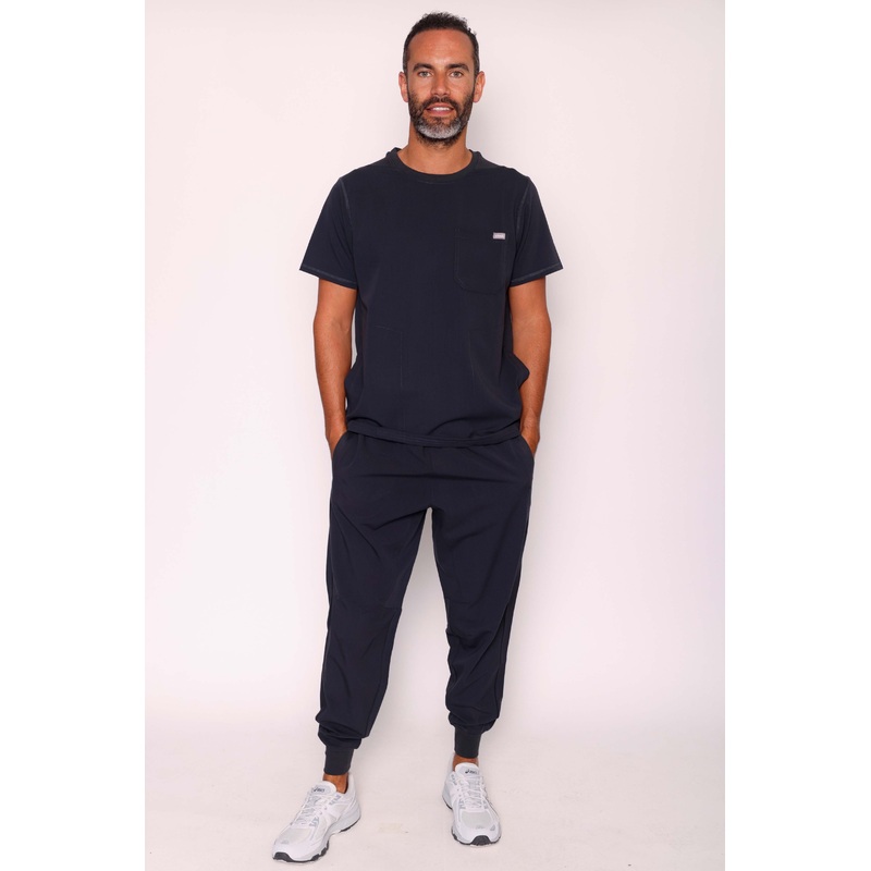 Miles & Maxwell Simki Scrub Set – Black