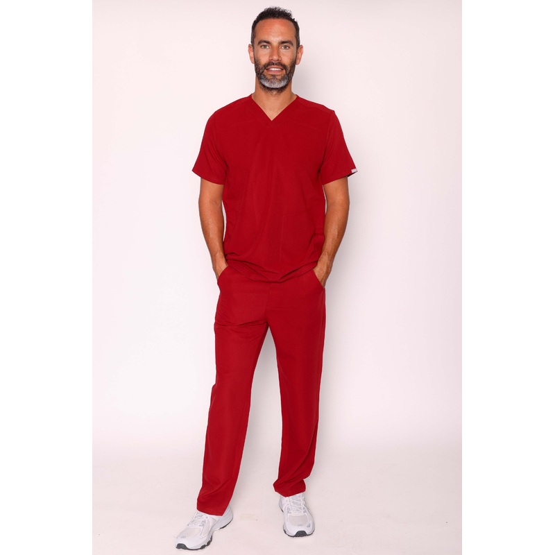 Oscar & Otto Simki Scrub Set – Burgundy