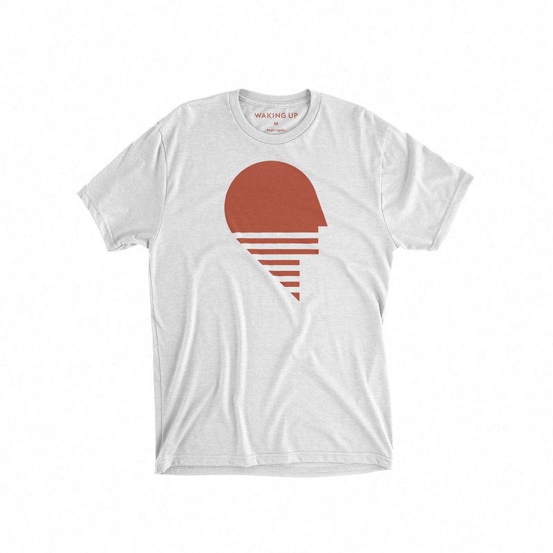 Stripe Head T-Shirt – White