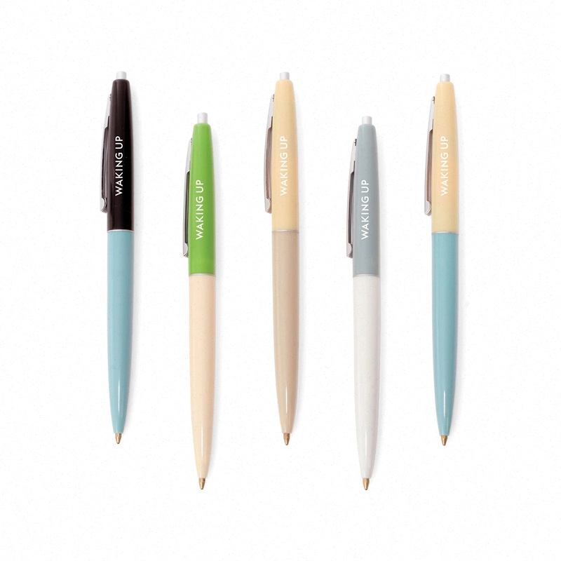 Waking Up Retro Pen Set (Set of )
