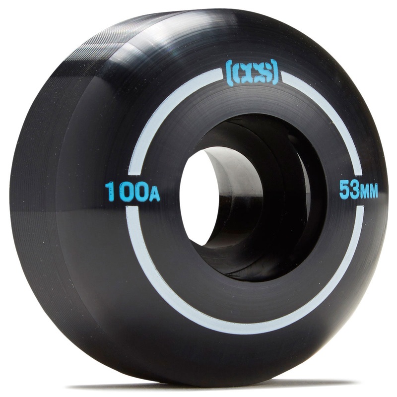 CCS Skateboard Wheels – Black – 53mm