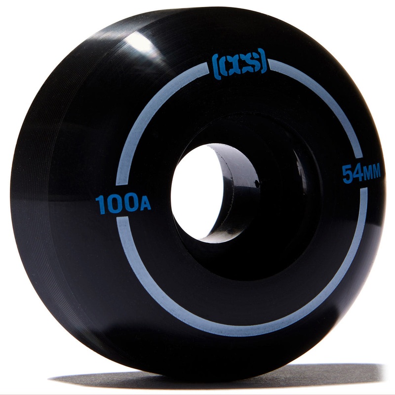 CCS Skateboard Wheels – Black – 54mm