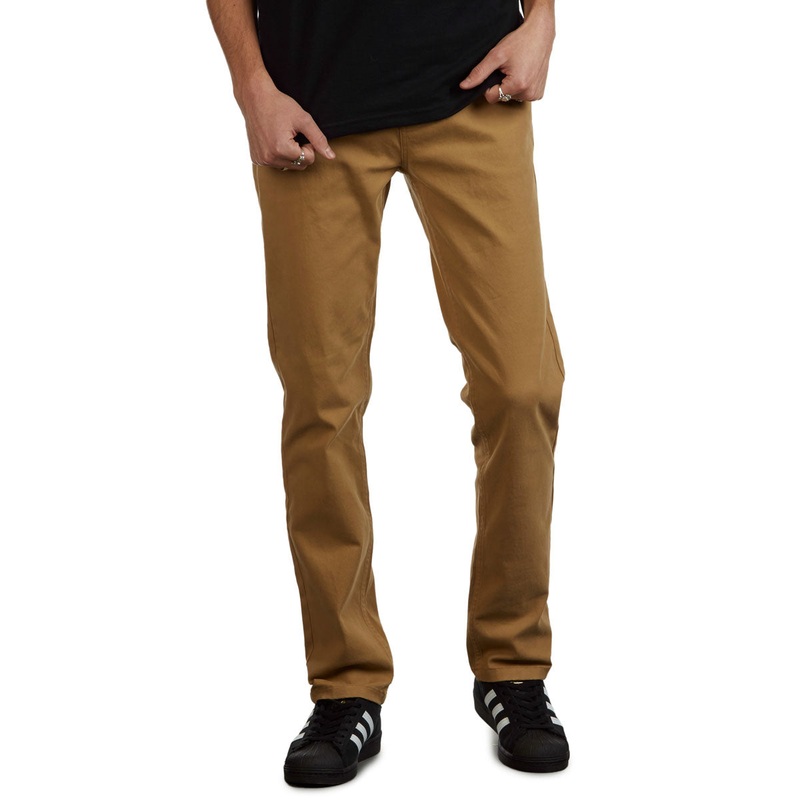 CCS Slim Stretch Chino Pants – Khaki