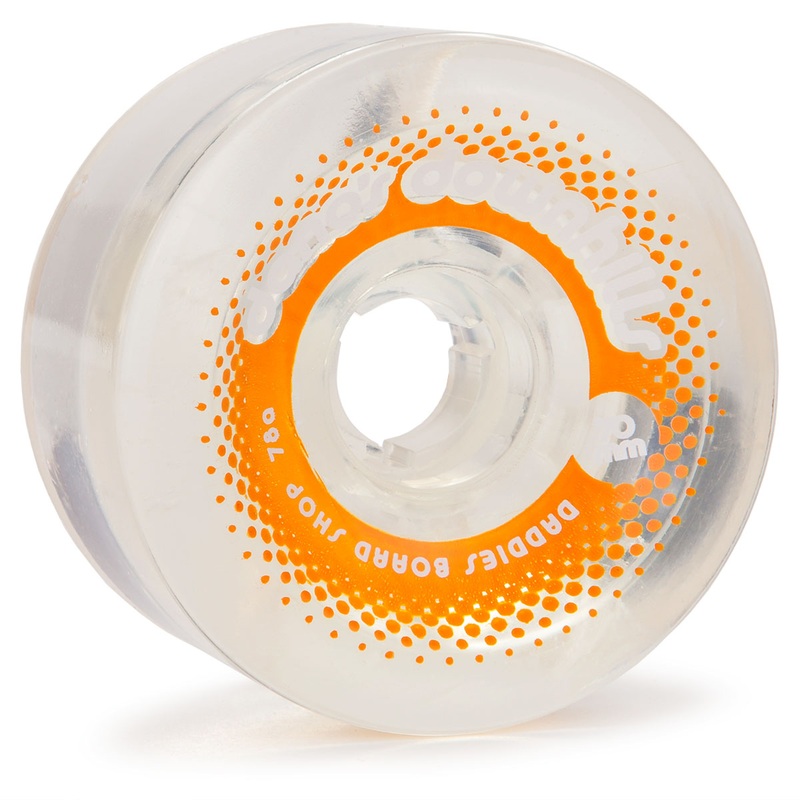 Dano’s Downhills Longboard Wheels 70mm – 78a Clear