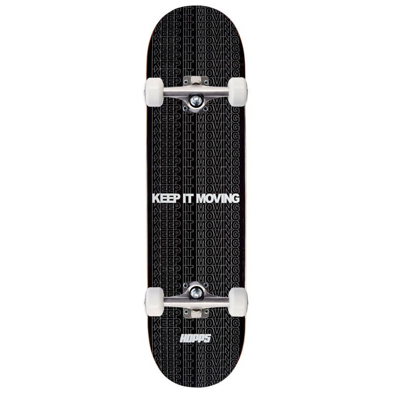 Hopps Keep It Moving Skateboard Complete – Multi – 8.00