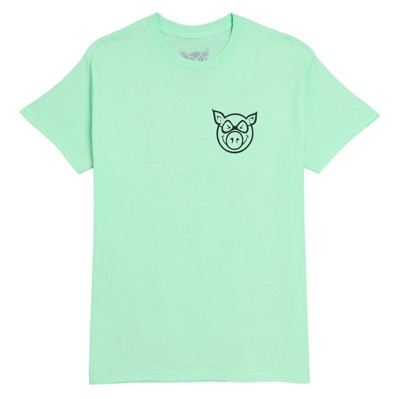 Pig Head T-Shirt – Mint