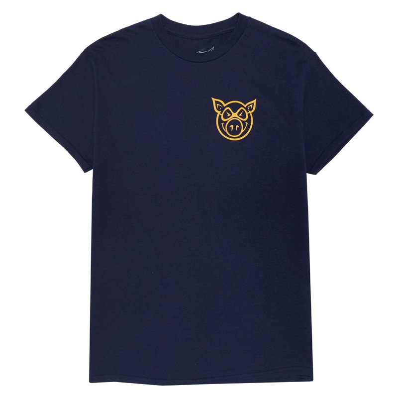 Pig Head T-Shirt – Navy