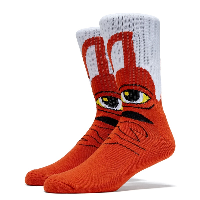 Toy Machine Sect Hug Socks – Rust