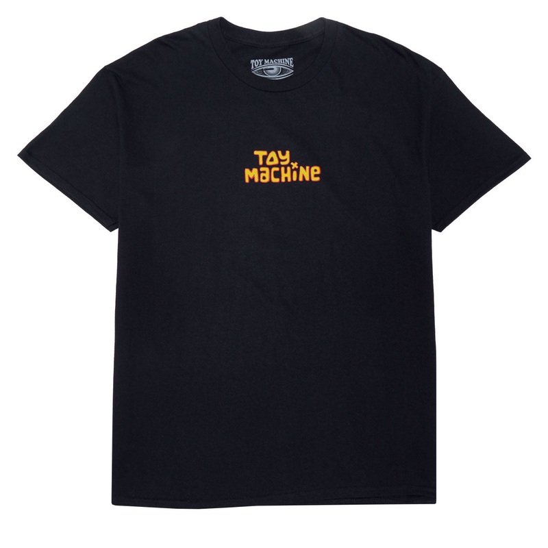 Toy Machine Surf Sect T-Shirt – Black