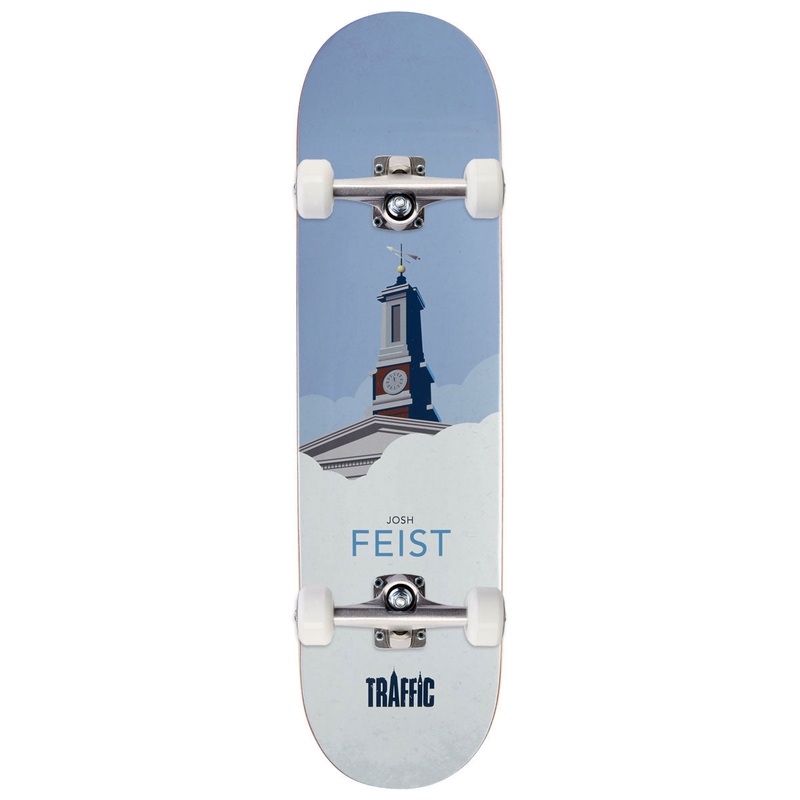 Traffic Josh Feist Cloud City Skateboard Complete – 8.25