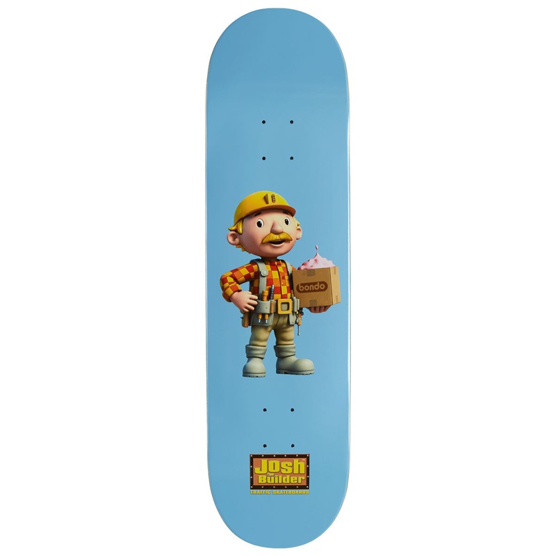 Traffic Josh Feist The Builder Skateboard Deck – 8.50