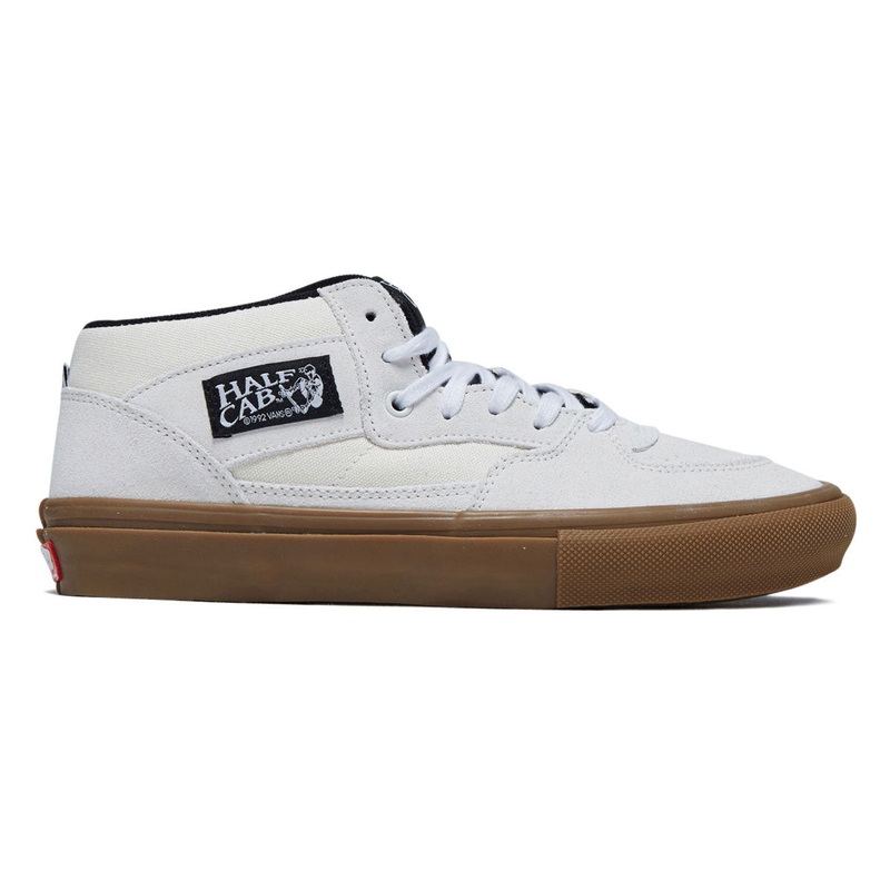 Vans Skate Half Cab Shoes – Antique White/Gum