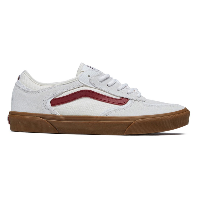 Vans Skate Rowley Shoes – Red/White/Gum
