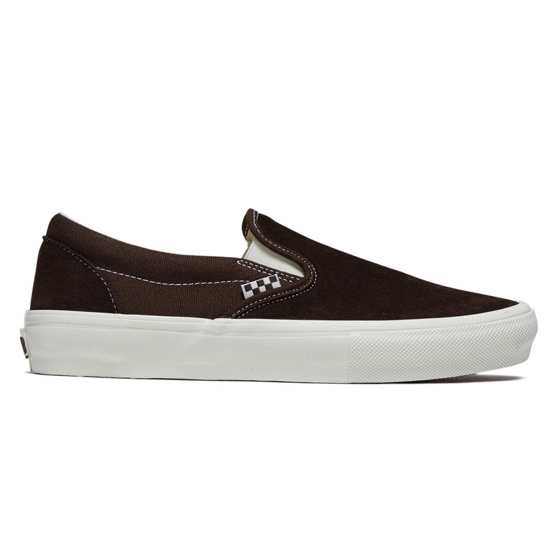 Vans Skate Slip-On Shoes – Chocolate Brown