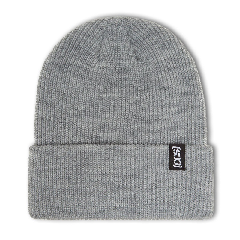 CCS Bracket Label Beanie – Heather Grey