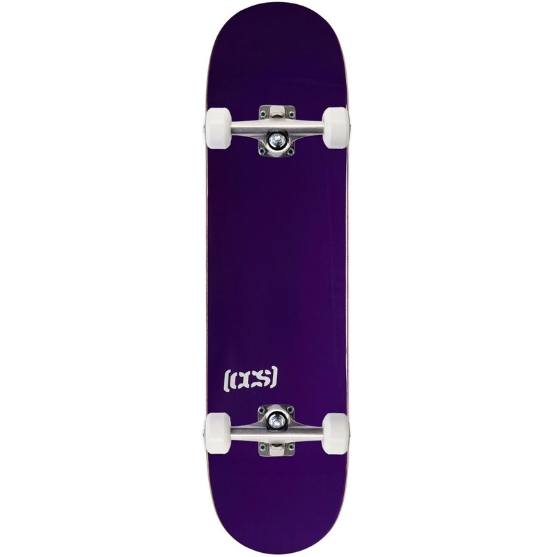 CCS Logo Skateboard Complete – Purple – 8.00