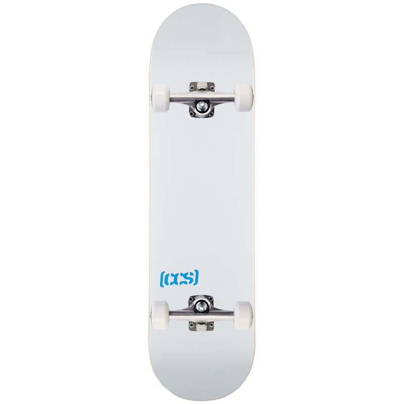 CCS Logo Skateboard Complete – White – 8.00
