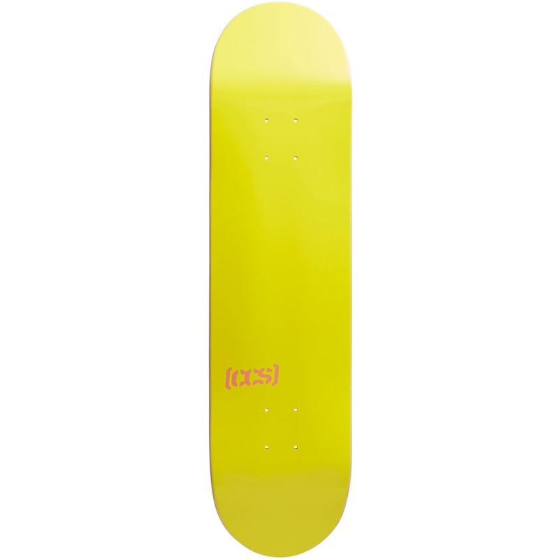 CCS Logo Skateboard Deck – Yellow