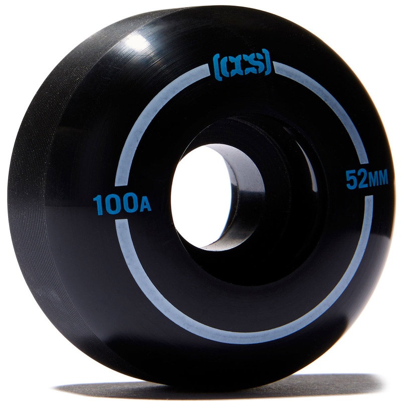 CCS Skateboard Wheels – Black – 52mm