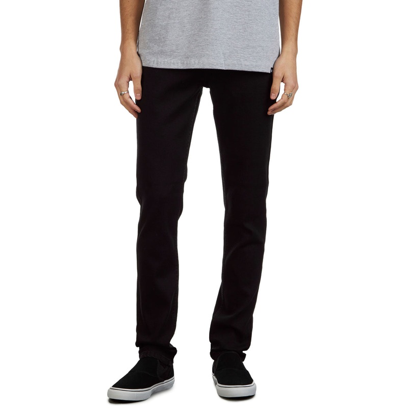 CCS Skinny Stretch Denim Jeans – Overdyed Black