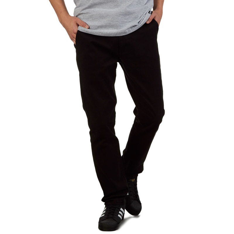 CCS Straight Stretch Chino Pants – Black