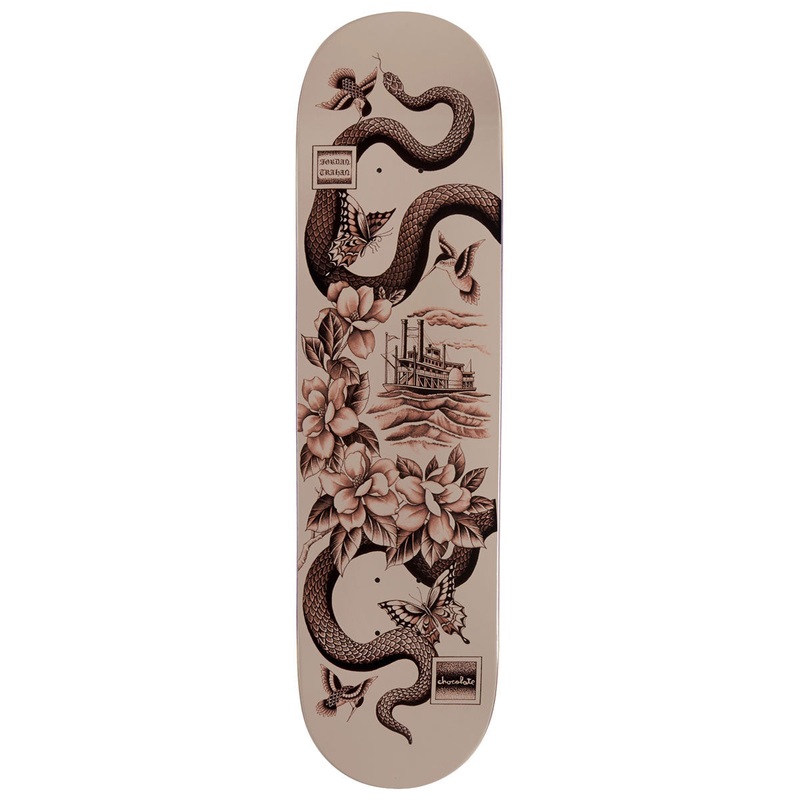 Chocolate Trahan Bayou Skateboard Deck – 8.25