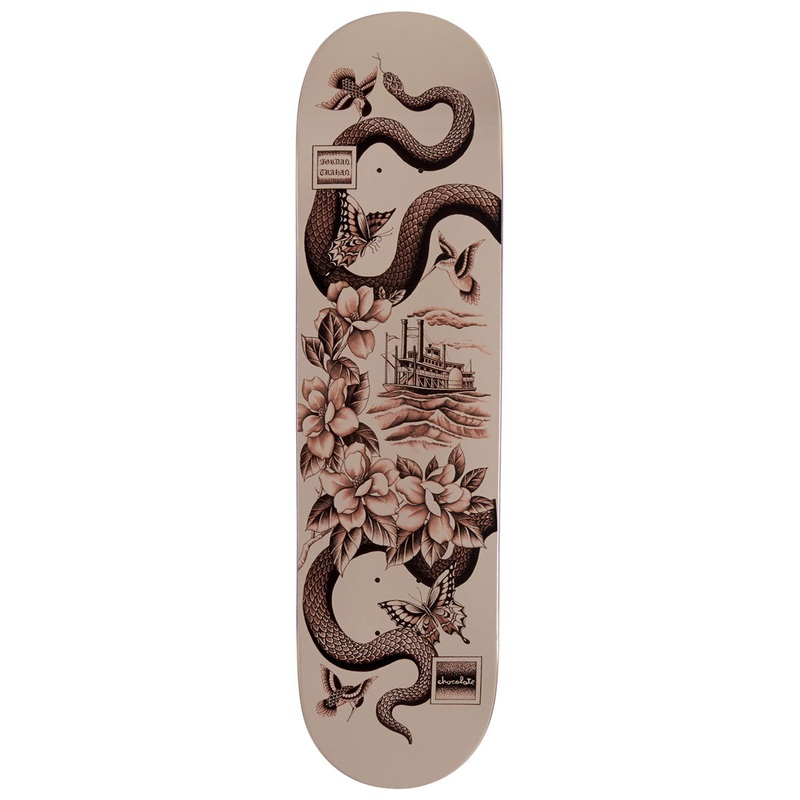 Chocolate Trahan Bayou Skateboard Deck – 8.50