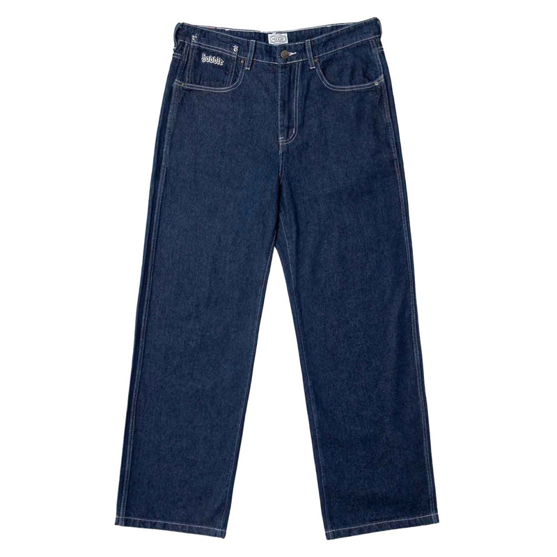 Hoddle Ranger Jeans – Indigo/White Stitch