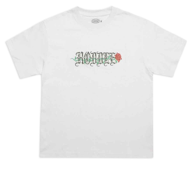 Hoddle Rose T-Shirt – White
